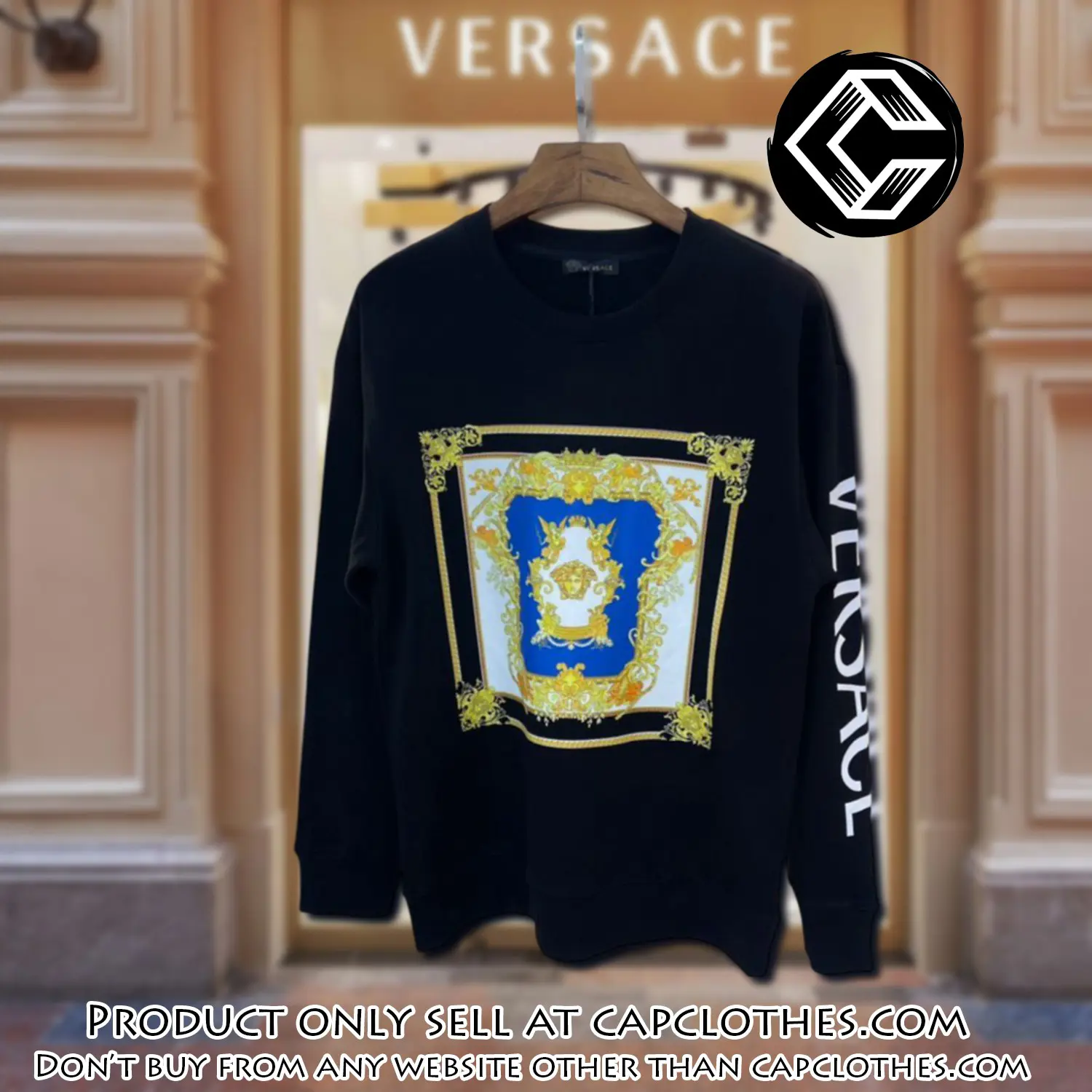 Versace luxury ugly sweater for winter lzu1413 cc0244916